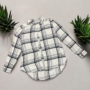 White & Black flannel